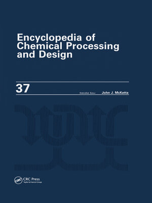 cover image of Encyclopedia of Chemical Processing and Design